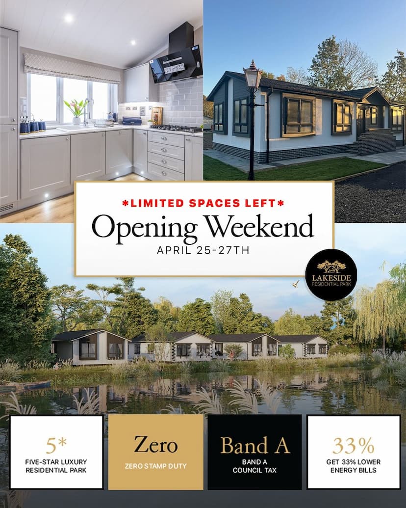 MAY BANK HOLIDAY OPEN WEEKEND AT LAKESIDE RETREATS