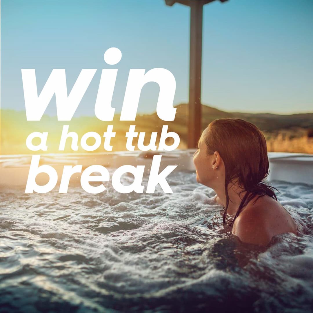 Win a hot tub break with Darwin Escapes